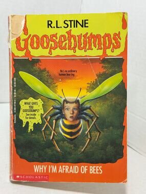 1st Edition Goosebumps Why I'm Afraid of Bees #17 R.L. Stine 1994